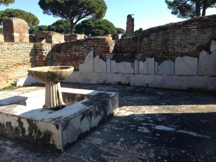 Excellent Preservation of Ancient Buildings at Ostia Antica