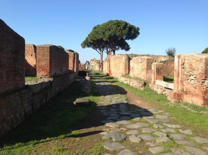 Ancient Buildings at Ostia Antica